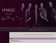 Tablet Screenshot of galeria.evanescence.com.br